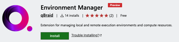 Quantum Env Manager Extension