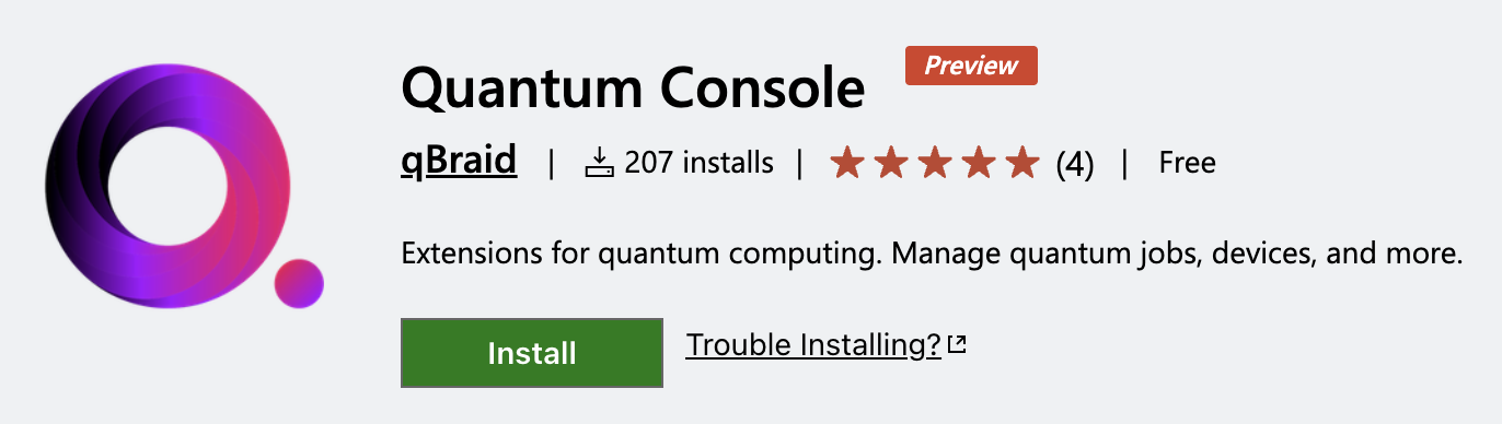 Quantum Console Extension